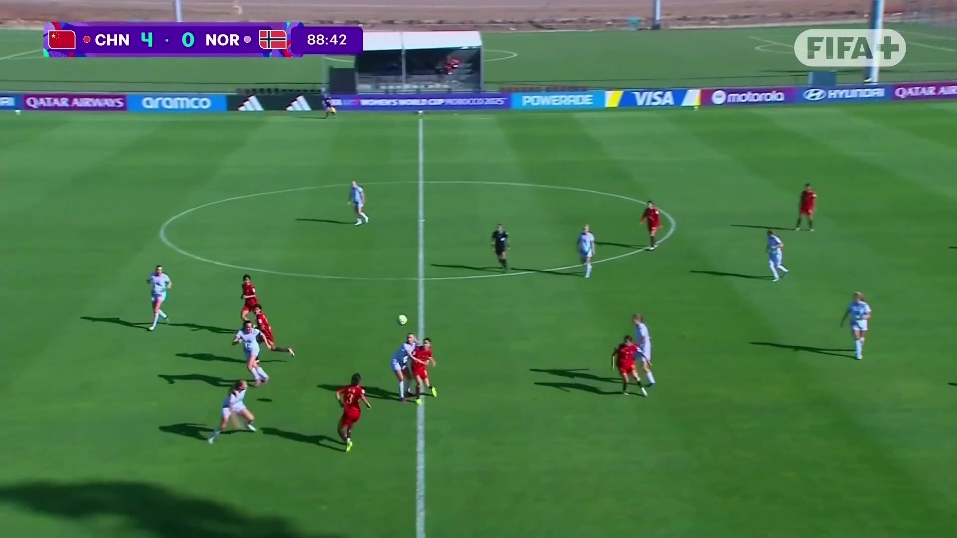 降维打击️U17中国女足5